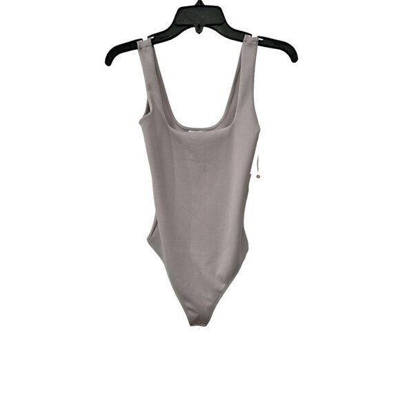 New Good American Size 0 Modern Tank Scuba Bodysuit in Lilac Whisper002 *Stain* - Picture 1 of 12